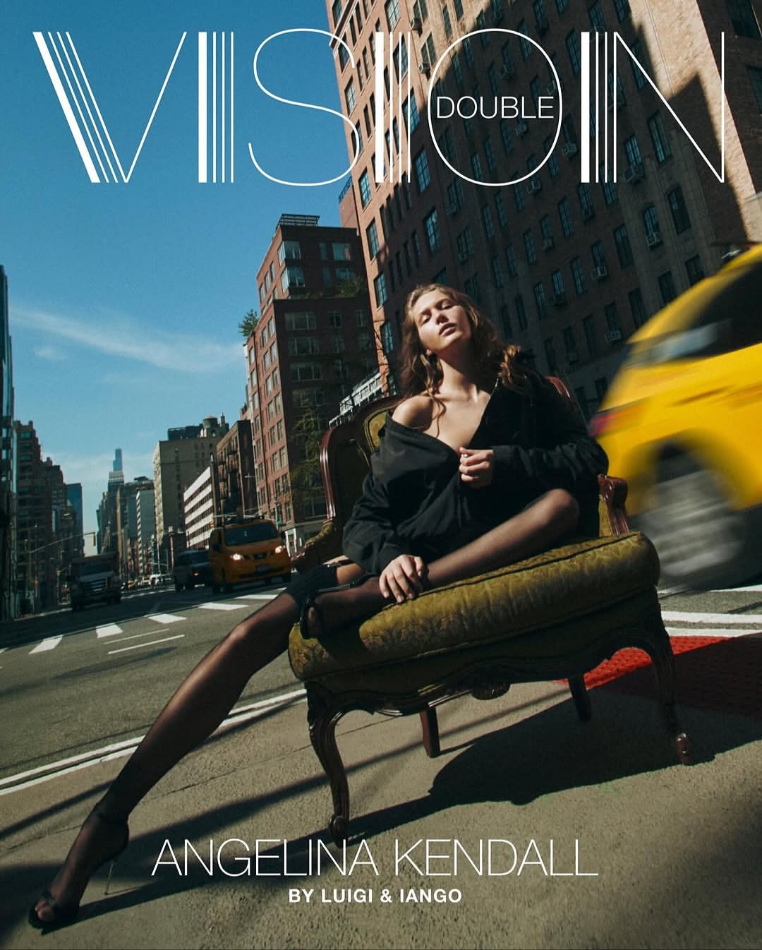 Luigi & Iango X Angelina Kendall for DOUBLE VISION Aug. 25