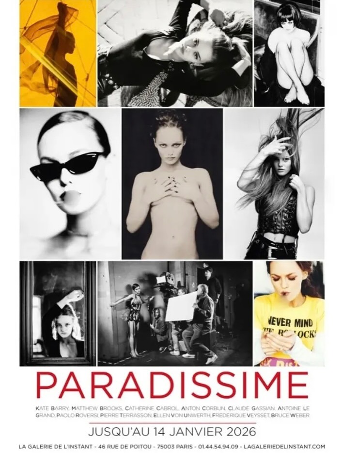 Ellen Von Unwerth X Vanessa Paradis for La Galerie de L’Instant Oct. 25