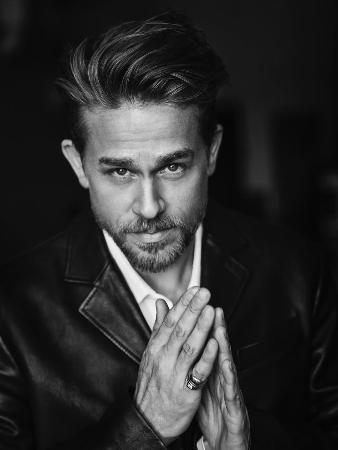 Matthew Brookes X Charlie Hunnam for Man About Town Oct. 25
