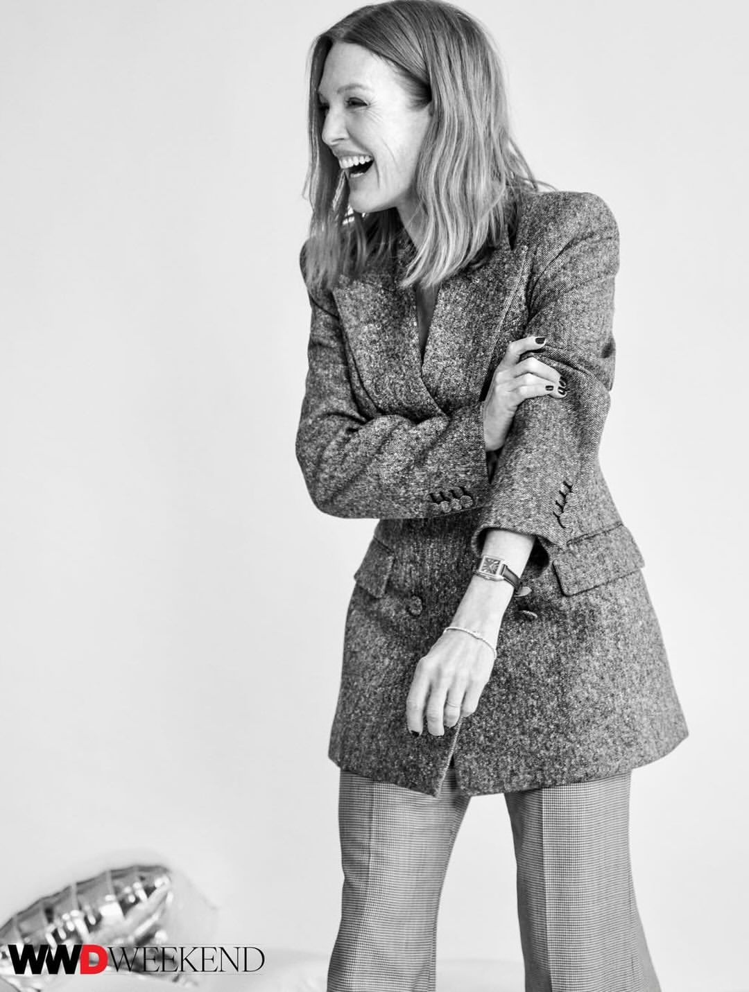 Matthew Brookes X Julianne Moore for WWD Dec. 25