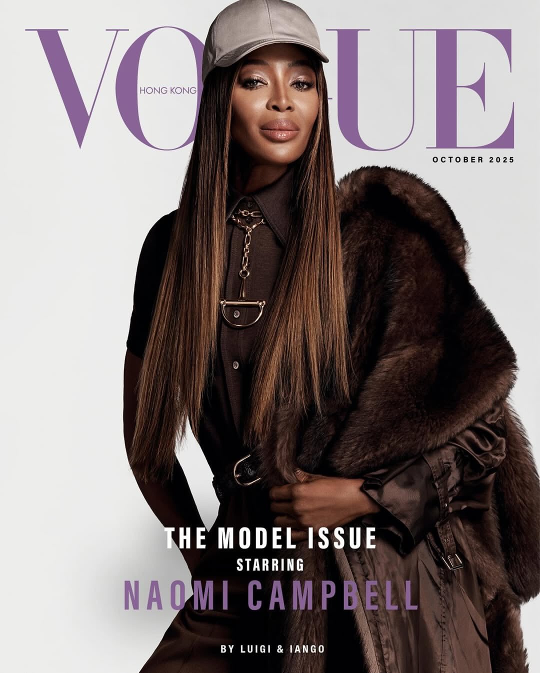 Luigi & Iango X Naomi Campbell for Vogue Hong Kong Dec. 25