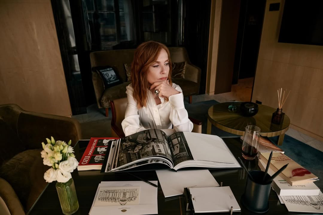 Eric Guillemain X Isabelle Huppert for Mandarin Oriental Lutetia Mar. 26
