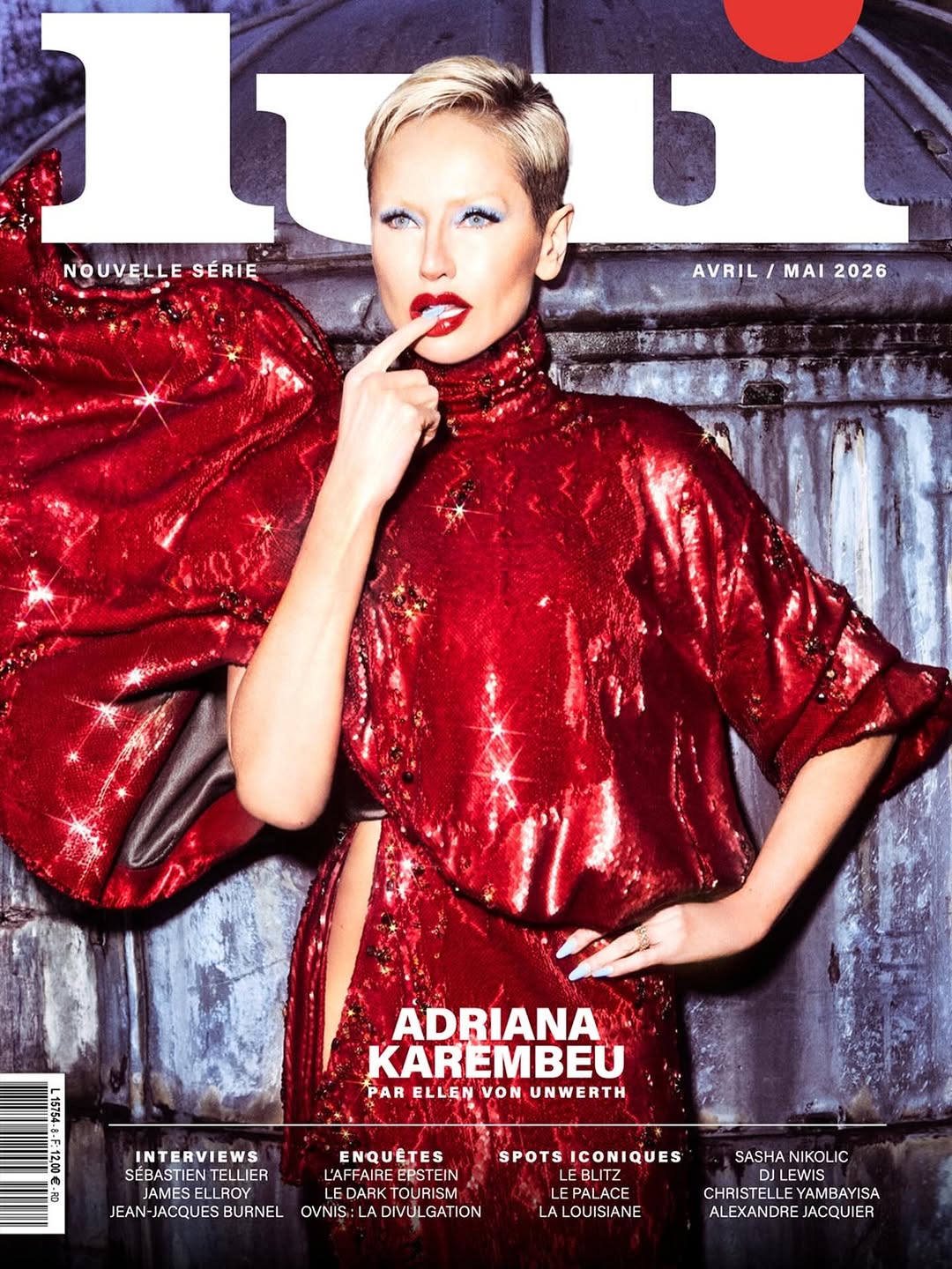 Ellen Von Unwerth X Adriana Ohanian Sklenarikova for Lui Magazine Mar. 26