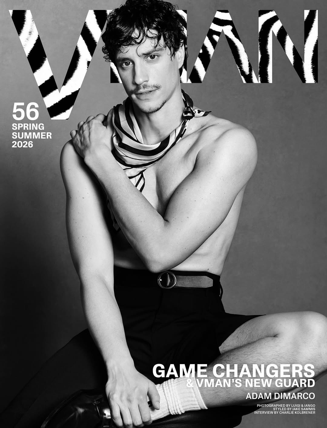 Luigi & Iango X Adam DiMarco for V Man Mar. 26