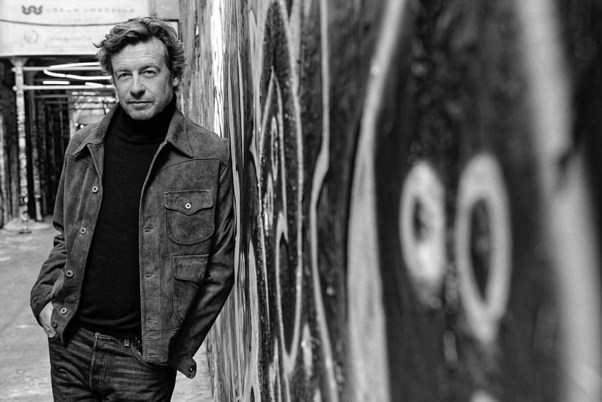 Eric Guillemain X Simon Baker for THE BLANK PAGE Mar. 26
