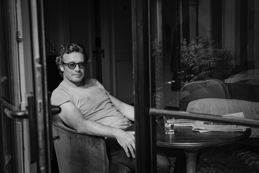 Eric Guillemain X Simon Baker for THE BLANK PAGE Mar. 26