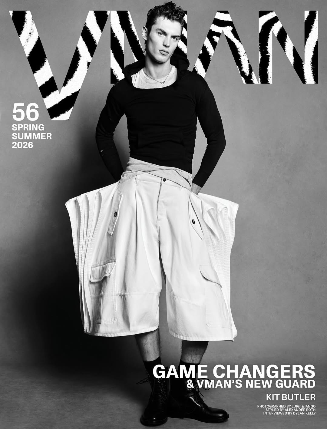 Luigi & Iango X Kit Butler for V Man Mar. 26