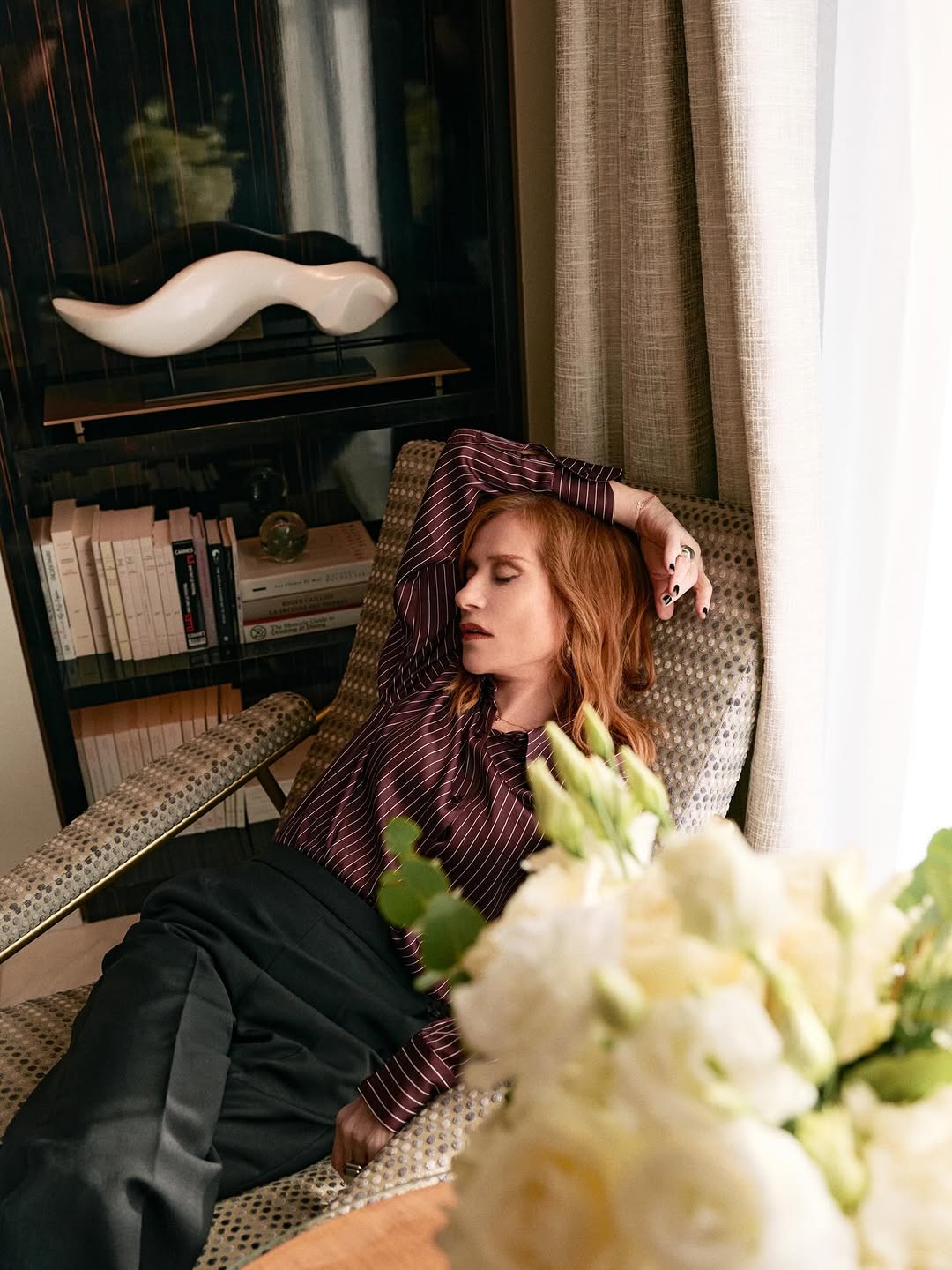 Eric Guillemain X Isabelle Huppert for Mandarin Oriental Lutetia Apr. 26