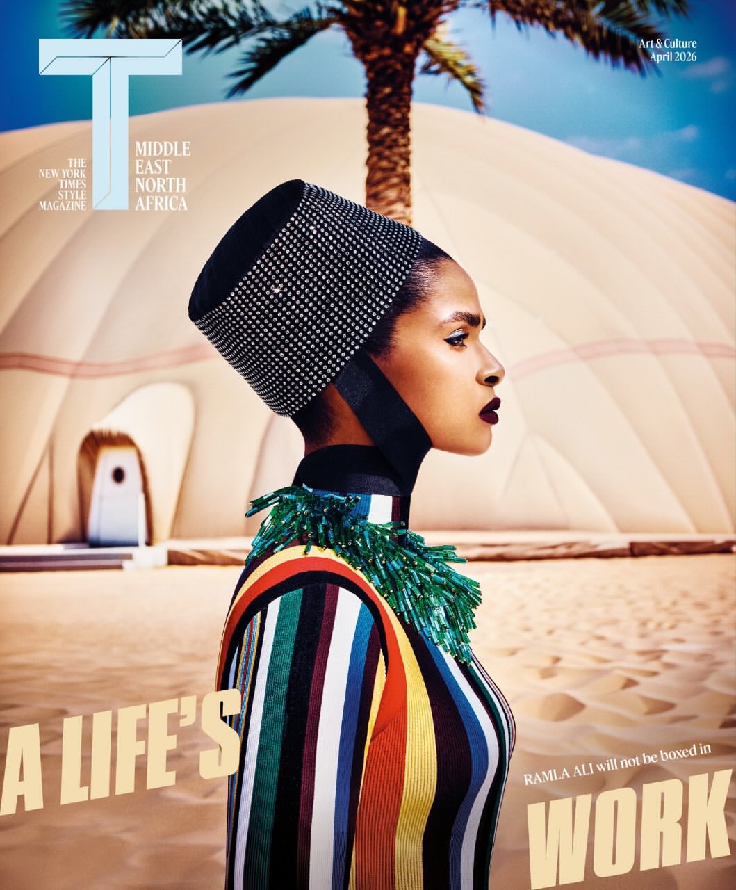 Ellen Von Unwerth X Ramla Al for T: The New York Times Style Magazine Middle East North Africa Apr. 26