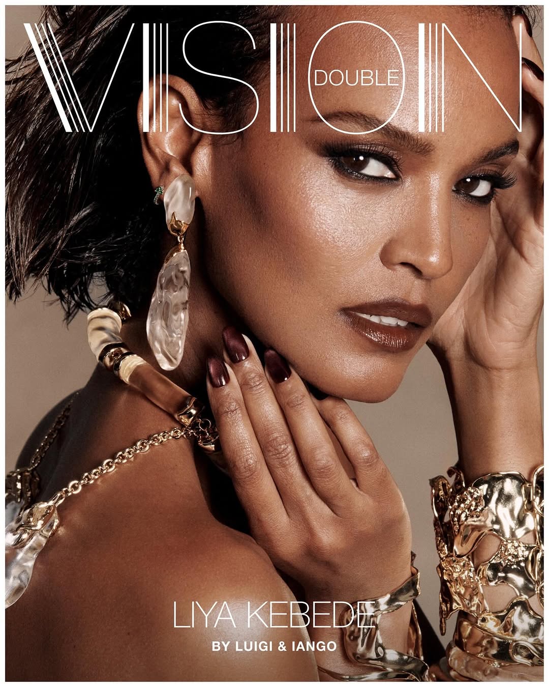 Luigi & Iango X Liya Kebede for DOUBLE VISION Apr. 26