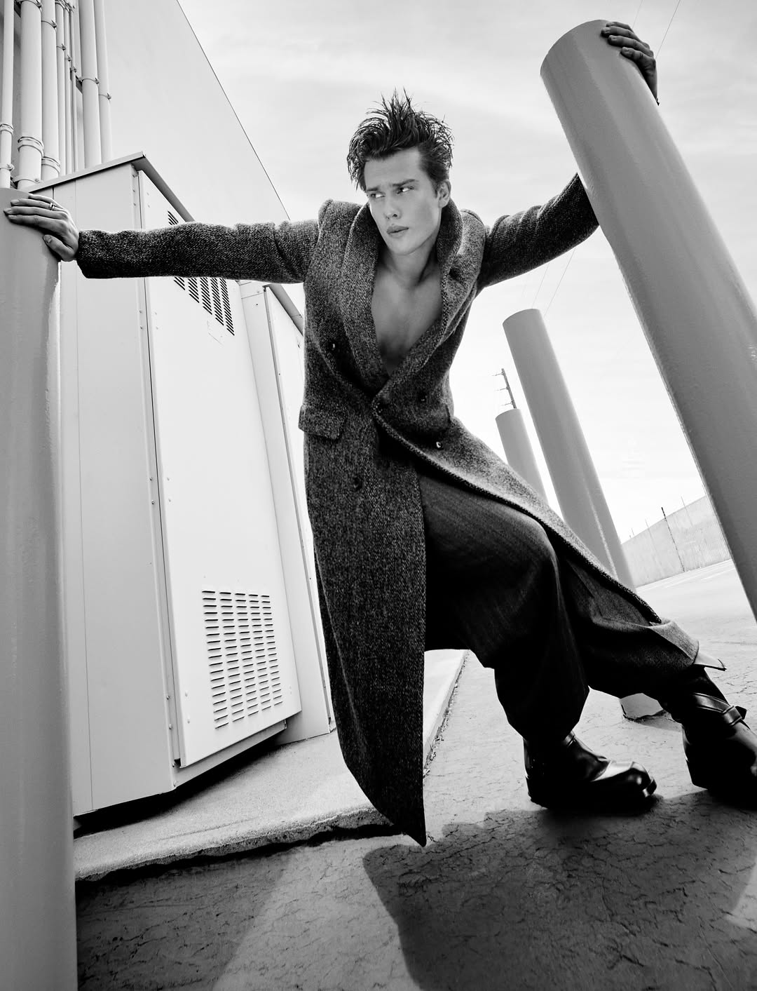 Luigi & Iango X Nicholas Galitzine for V Man Aug. 26