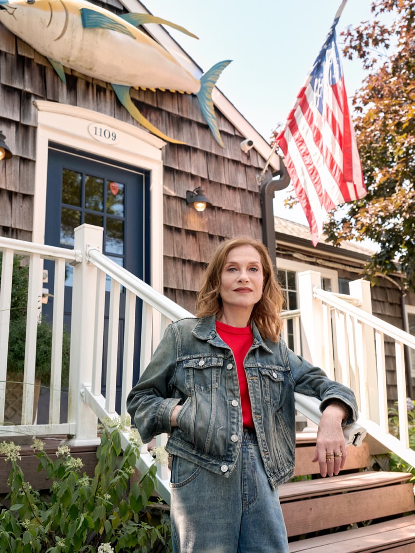 Eric Guillemain X Isabelle Huppert for Paris Match Aug. 26