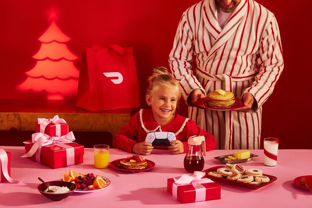 Virginie Gosselin X DoorDash Dec. 25