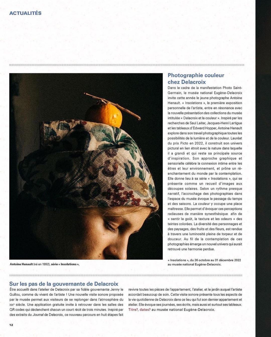 Musée Eugène Delacroix |  Oct. 22