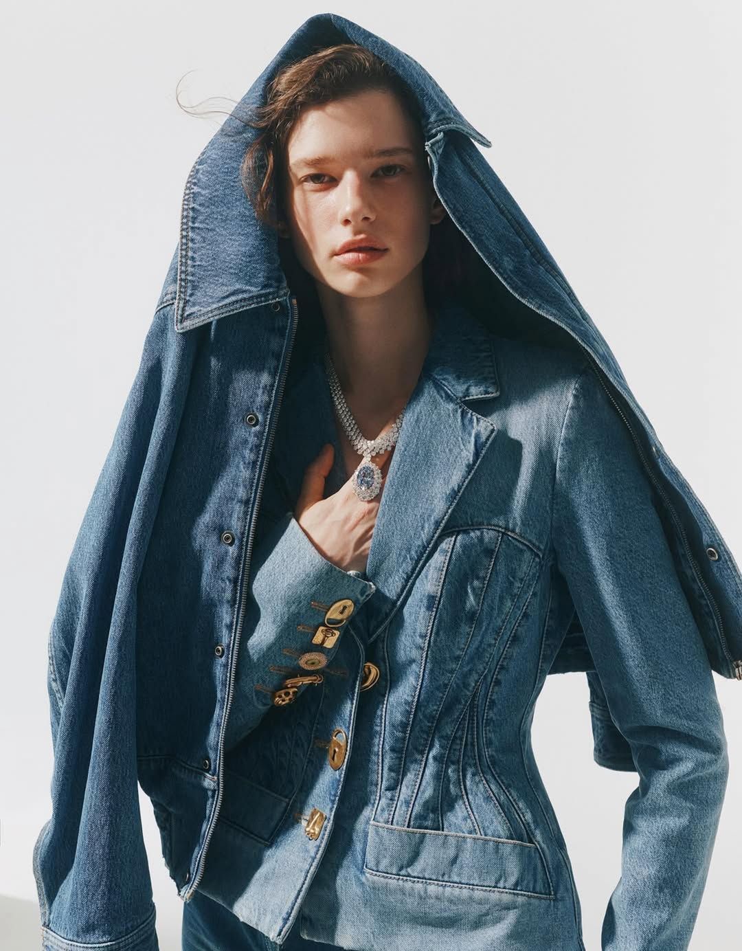 Anna Daki X Vogue China Oct. 26