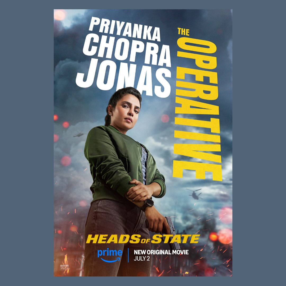 ‘Larger than life’ action meets big laughs. 💥
Priyanka Chopra Jonas says the world’s a tough place—and Heads of State gives us something we all need: to smile. With Cena, Elba, and agency-packed characters, it’s fun with purpose.

_________________

Staring: Jon Cena, Idris Alba & Priyanka Chopra Jonas
For Amazon Studios @amazonmgmstudios @amazonprime 
Creative Director: Jamie Scythes @silverfishionburg
Lead Creative Producer: Ryan McCormick 
Photographer: Kurt Iswarienko @kurtiswarienko 
Lighting Director: Grant Flanagan @grantflanagan 
Digital Teach: Jon Schoenfeld @johnschoenfeld 
Production: 3Star Productions @3star_productions
Executive Producer: Jill Roy @jillroy 
Senior Producer: Natalie Campbell
Prod Manager: Michael Kachuba