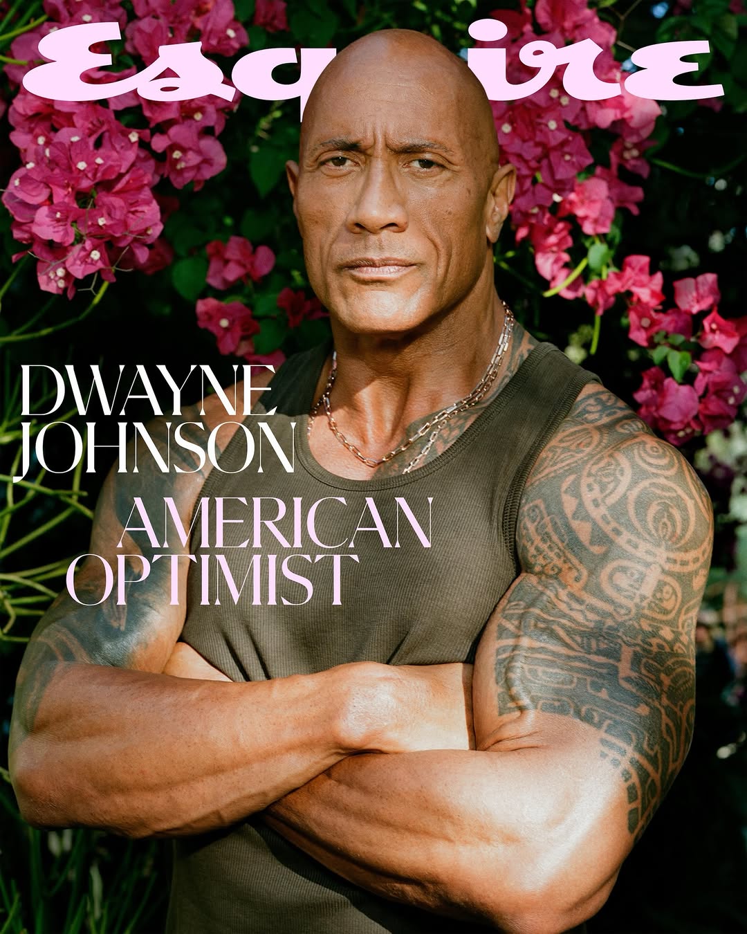 Another incredible shoot with @therock & @esquire ...