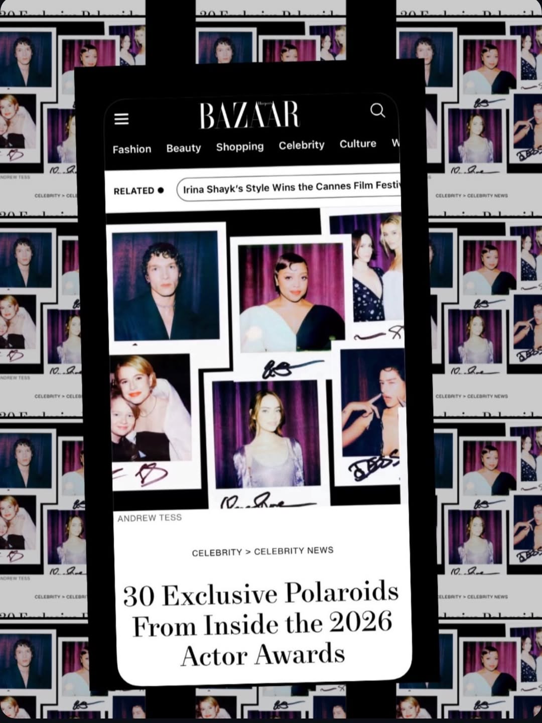 The 2026 Actor Awards - Captured by Andrew Tess fo...