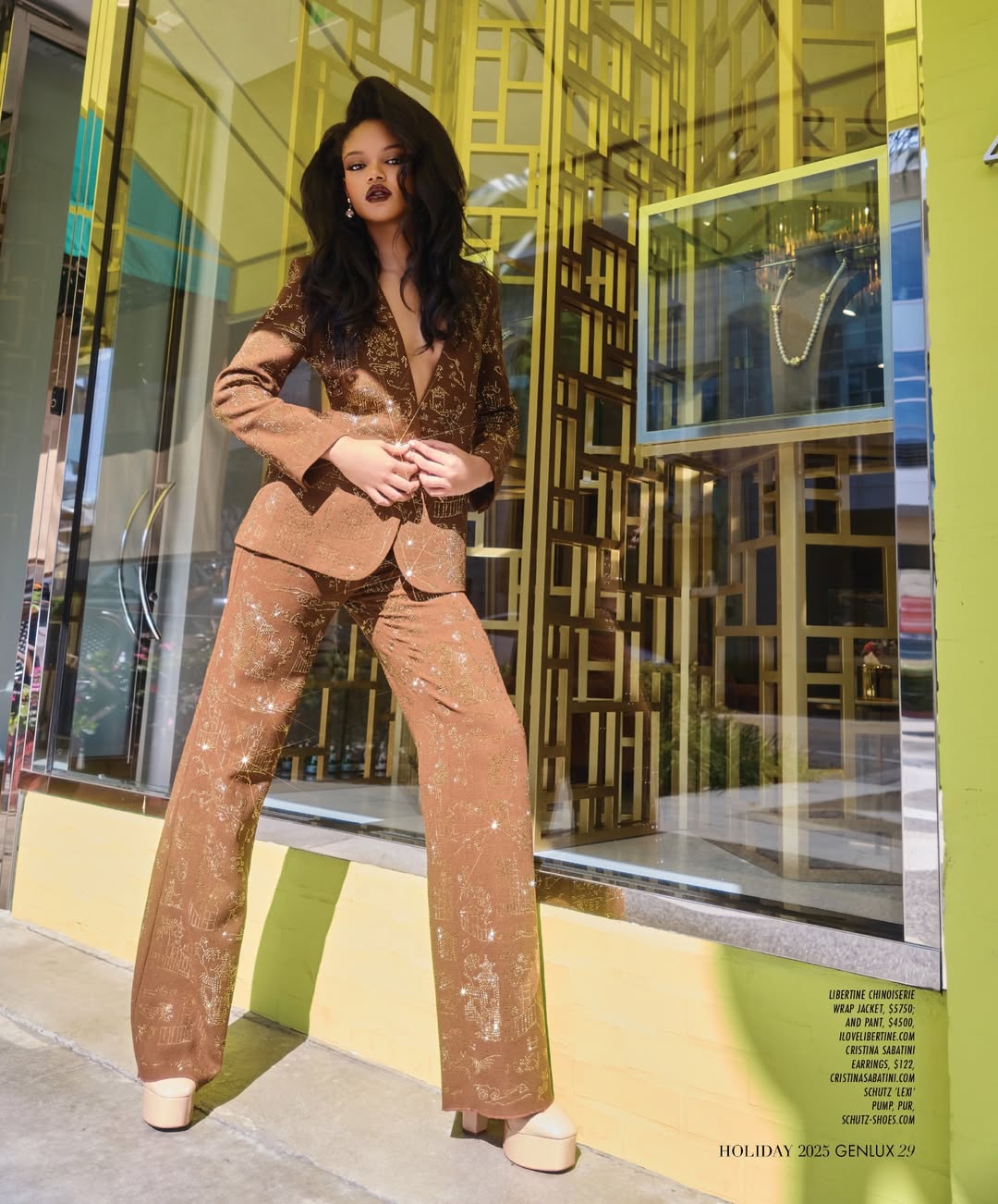 <a href="/sequoia-emmanuelle">Sequoia Emmanuelle</a> X Jordan Leftwich for Genlux Magazine <span style="text-transform: none; white-space: nowrap;">Dec. 25</span>