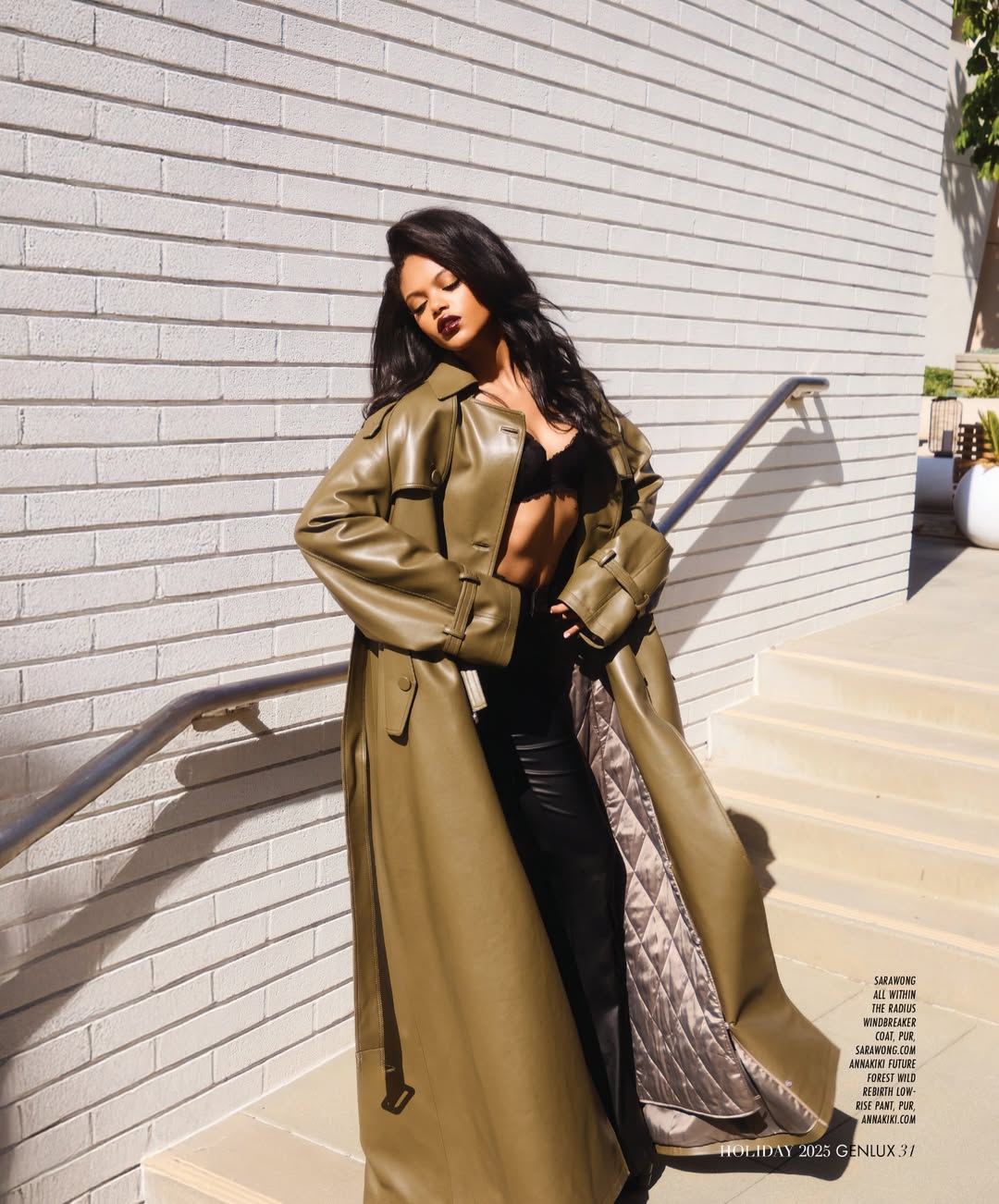 <a href="/sequoia-emmanuelle">Sequoia Emmanuelle</a> X Jordan Leftwich for Genlux Magazine <span style="text-transform: none; white-space: nowrap;">Dec. 25</span>