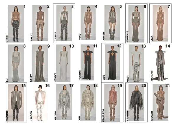 @RICKOWENSONLINE SS26 WOMEN’S ‘TEMPLE’