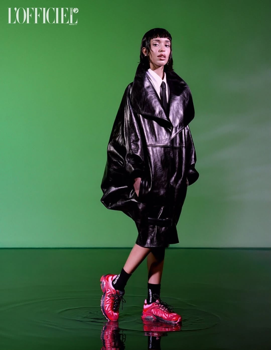 Yana Van Nuffel X L'Officiel Belgium