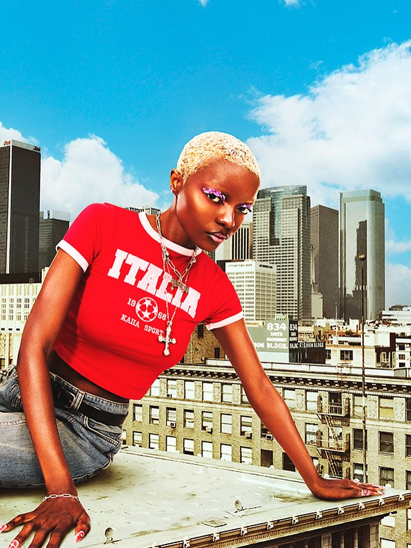CITYSCAPE 🌇🧡 NEW EDITORIAL SHOT BY @haninas...