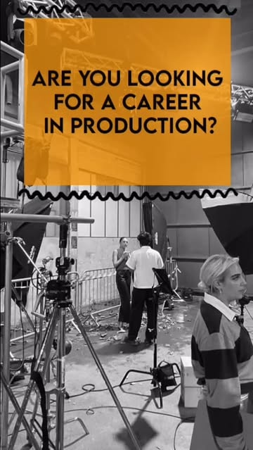 Are you looking for a career in production?