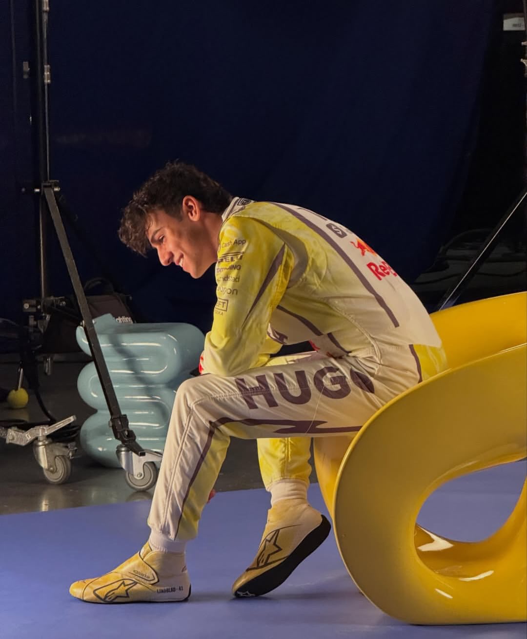on set with us! ️ 