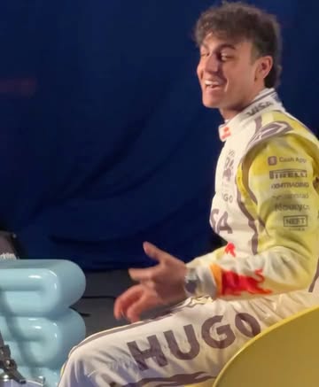 on set with us! 🏁🏎️ 