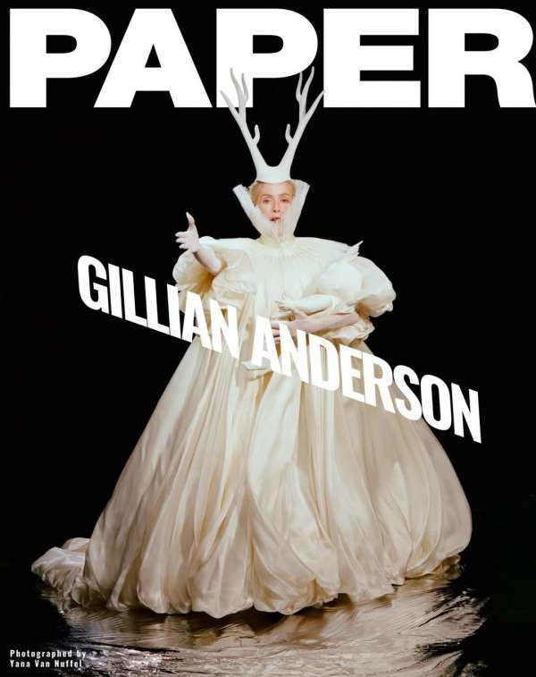 Paper Magazine X Gillian Anderson 🔥🏹 @yanav...
