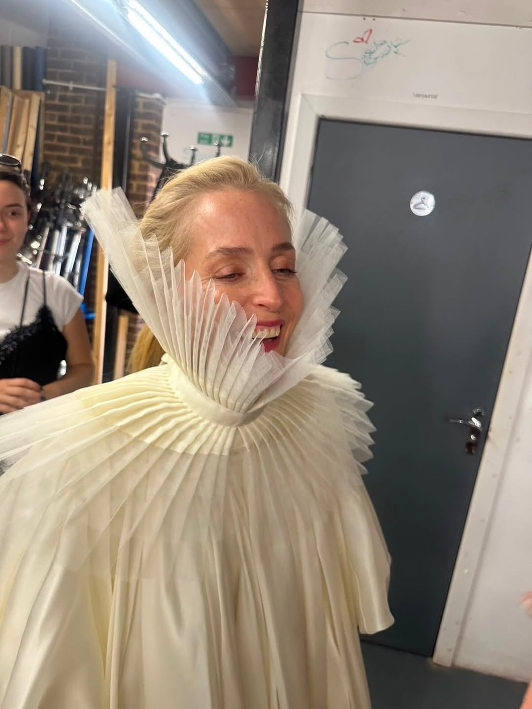 On set bts with @yanavannuffel shooting @gilliana ...