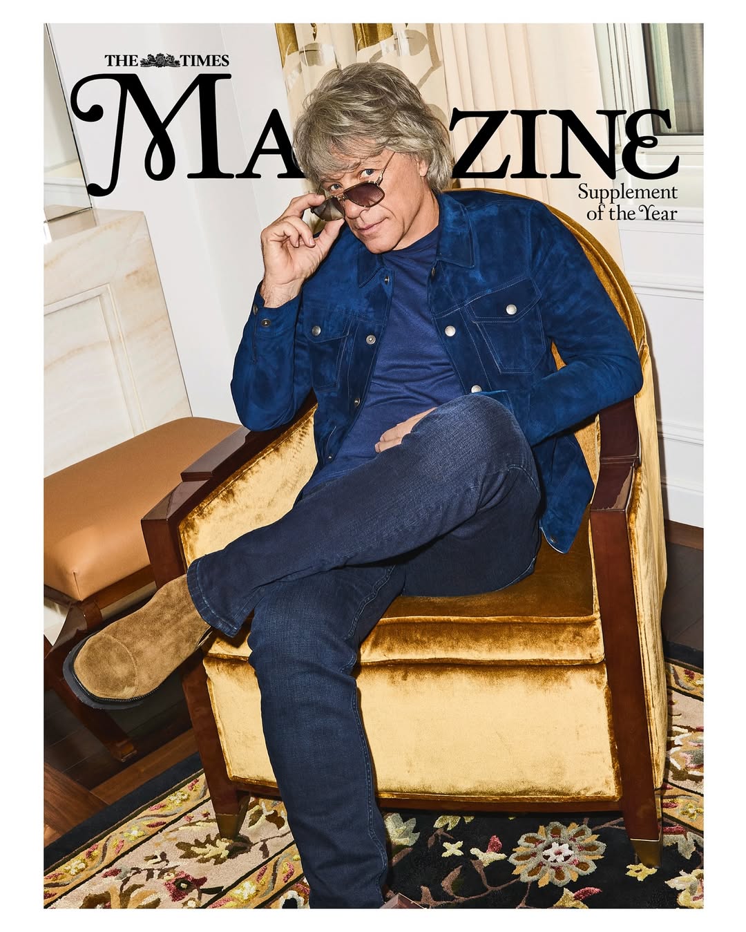 Aaron Richter X Jon Bon Jovi for The Times Nov. 25