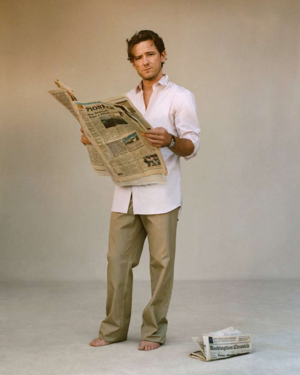 Daniel Jack Lyons X Lewis Pullman for British GQ Mar. 26