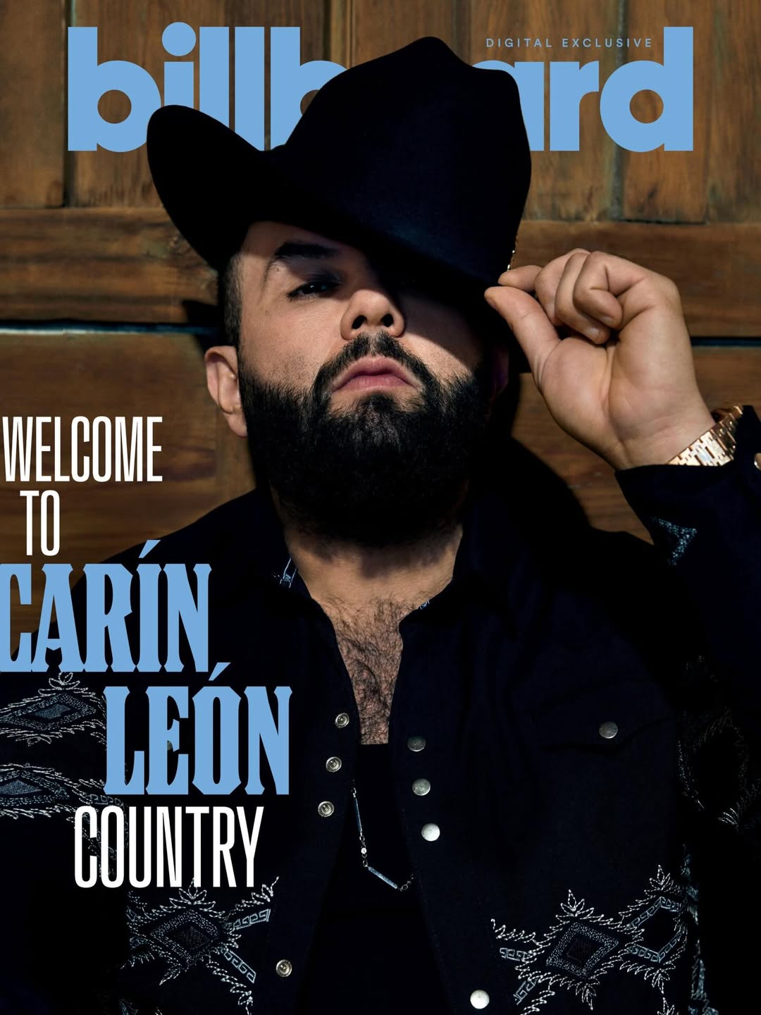 Christopher Patey X Carín León for Billboard Dec. 25