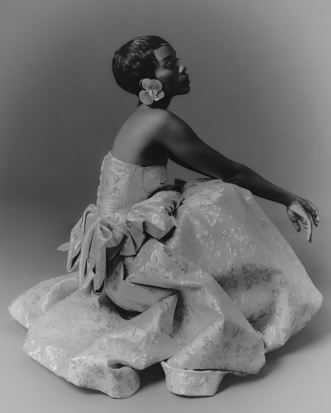 Aart Verrips X Ama Qamata for GLAMOUR SA Dec. 25