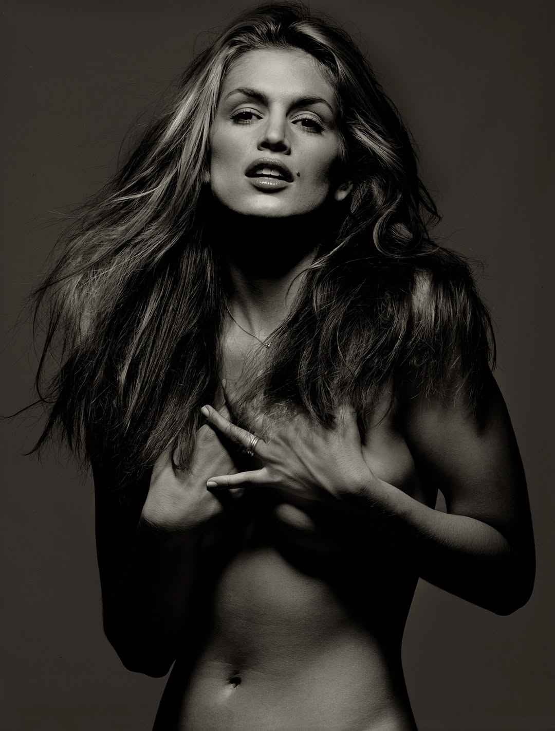 Albert Watson X Cindy Crawford for Details Magazine Feb. 26