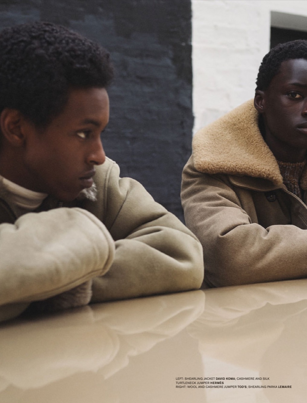 Bakary Cisse & Craig Shimirimana shot for @dapperdanmagazine # 32

Photography by Johan Sandberg @studiojohansandberg
Fashion by Dimphy den Otter @dimphydenotter
Hair by by Fatma Bendris @fatmadendris
Bakary Cisse at Rock Men and Craig Shimirimana at Rapture Management @rockmen @rapturemanagment @craig.shimirimana
Casting by Alexandra Sandberg @alexandrasandbergcasting
Photographer’s assistants Katarina Karsikas, Symphonie Steinmetz and Erik Lundgren
Stylist’s assistants Tara Fournerie and Cecile van Herwijnen