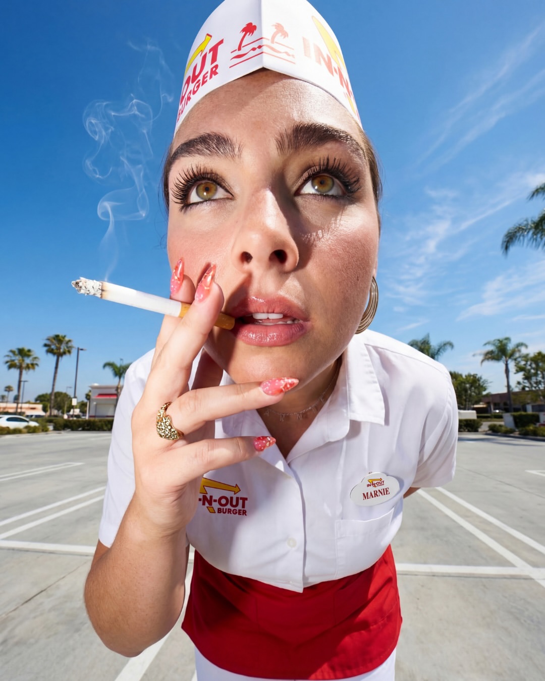 Aleksandra Kingo X In-N-Out Burger