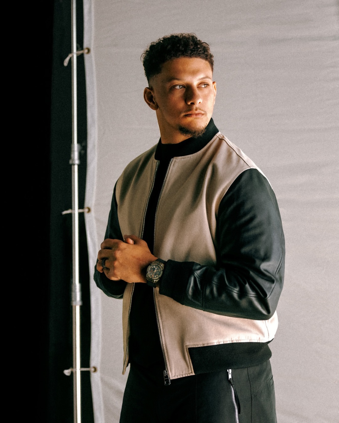 Andrew White X Patrick Mahomes for Robb Report Oct. 26