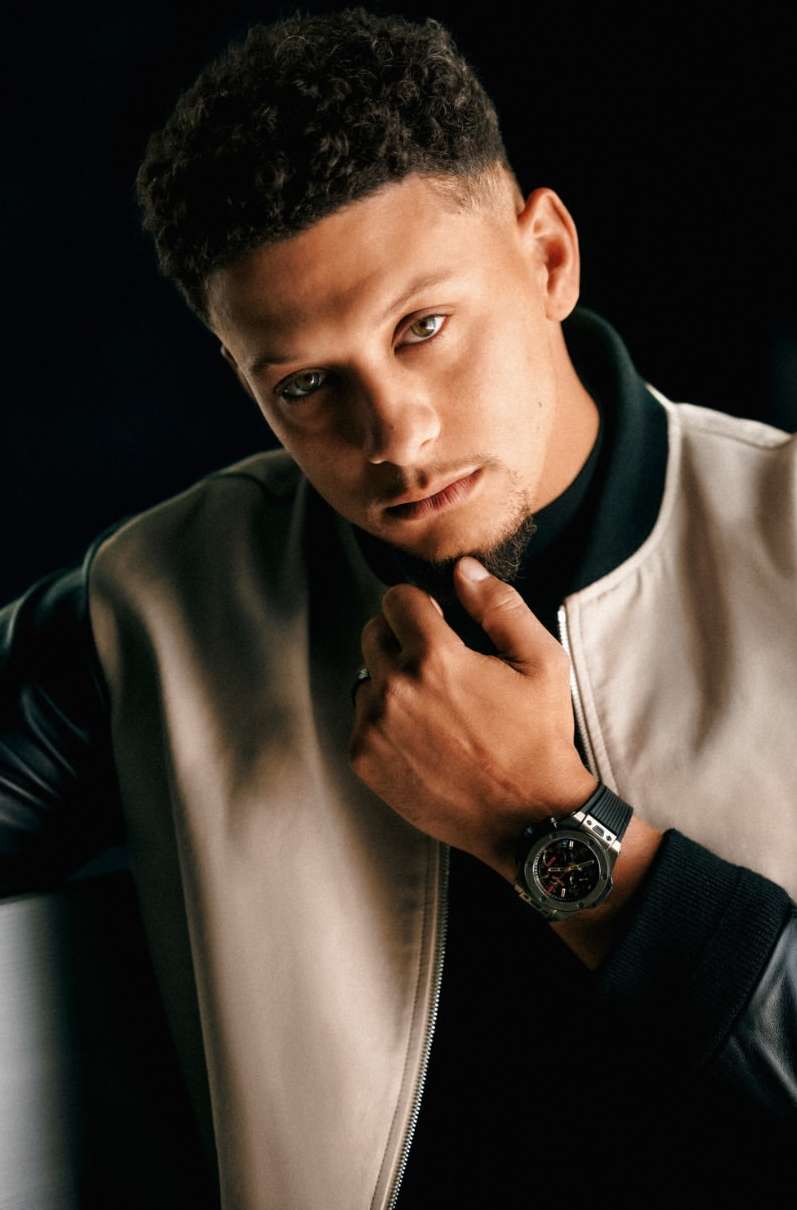 Andrew White X Patrick Mahomes for Robb Report Oct. 26