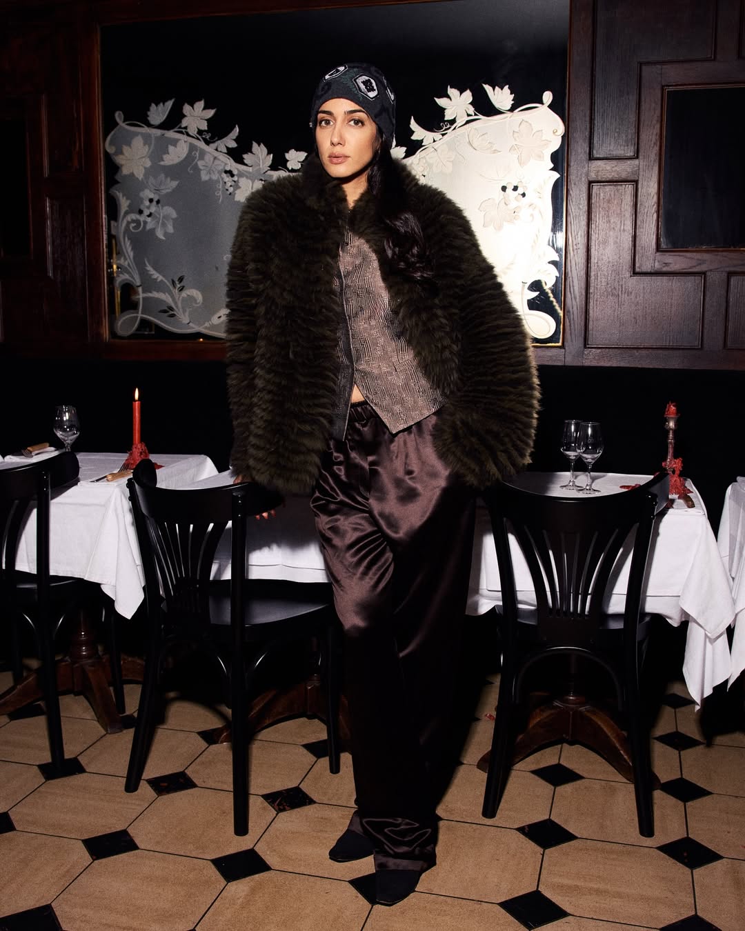 Amanda Charchian X Giorgio Armani