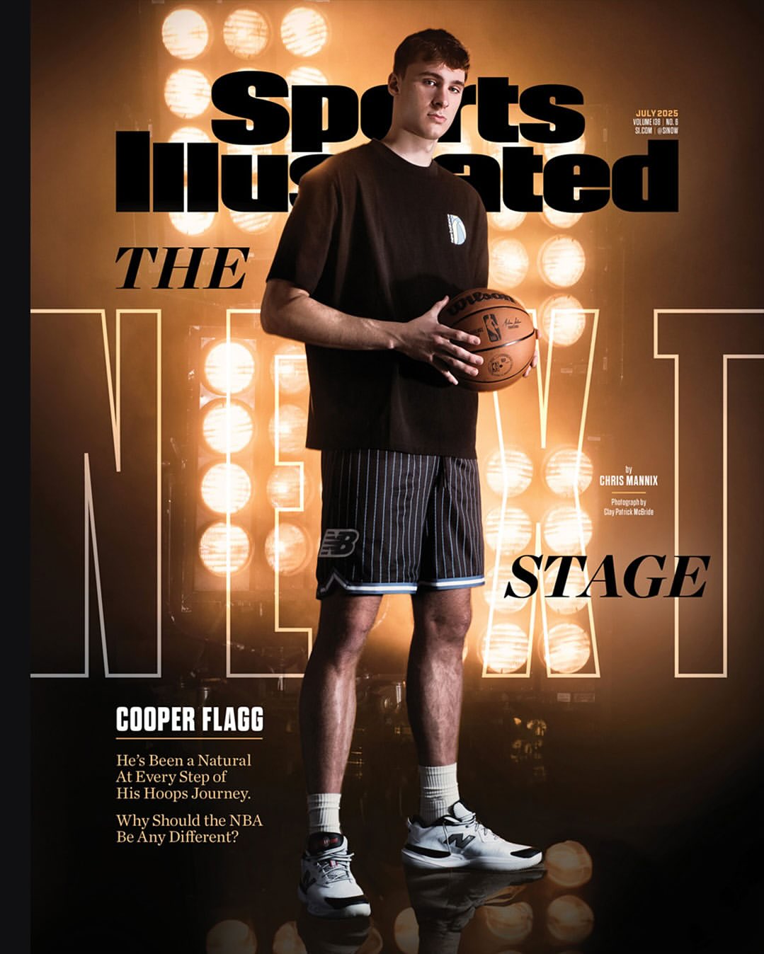 Clay Patrick McBride X Cooper Flagg for Sports Illustrated Aug. 25
