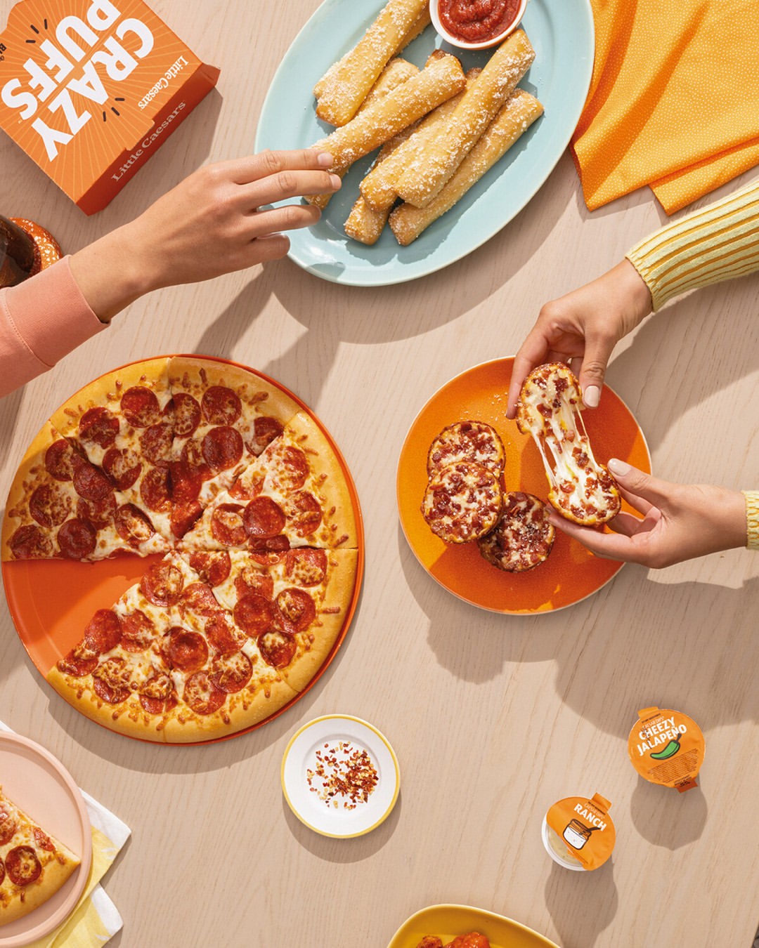 Julia Stotz X Little Caesars Jul. 25