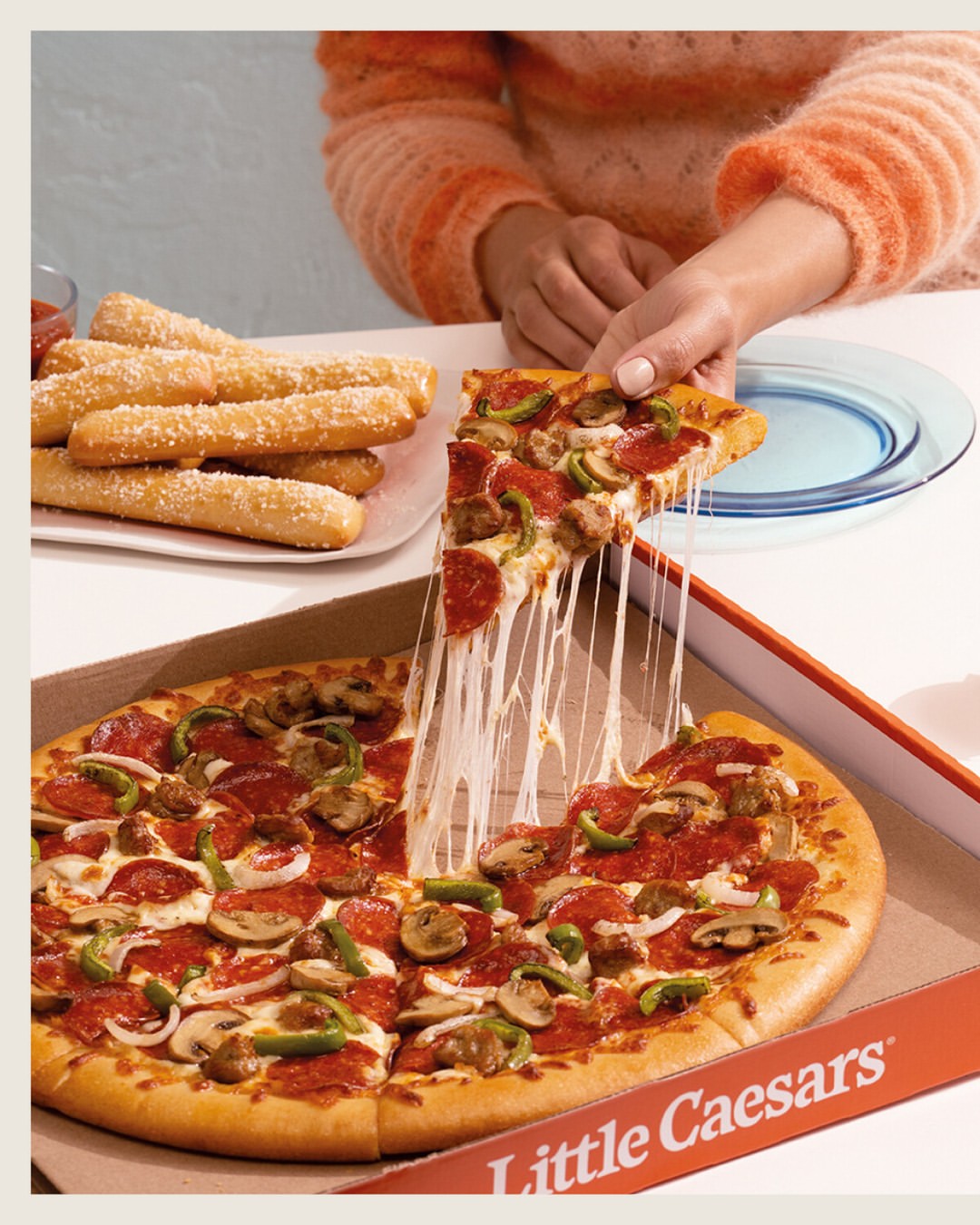 Julia Stotz X Little Caesars Jul. 25