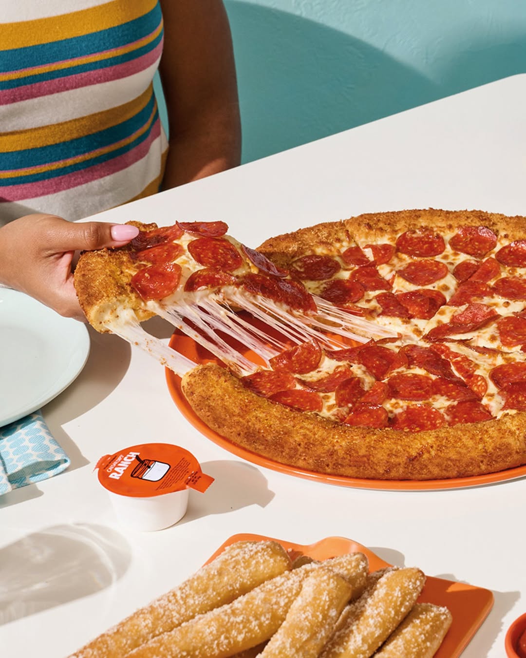 Julia Stotz X Little Caesars Mar. 26