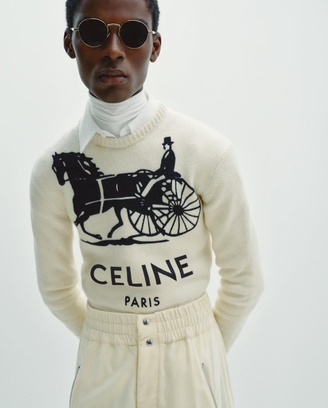 Celine Printemps 2026 Collection

Creative Director: #MICHAELRIDER
Artistic Direction: @may_be
Photographer: @victor_brun_
Director: @pablotapiapla
Stylist: @brian__molloy
Hair Stylist: @duffy_duffy
Makeup Artist: @lucia_pieroni
Set Design by: @felixgesnouin

Production by: @apstudioinc