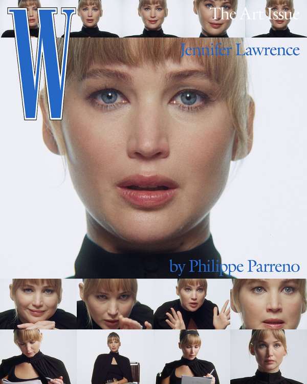 @wmag Art Issue 2025 Cover featuring Jennif...