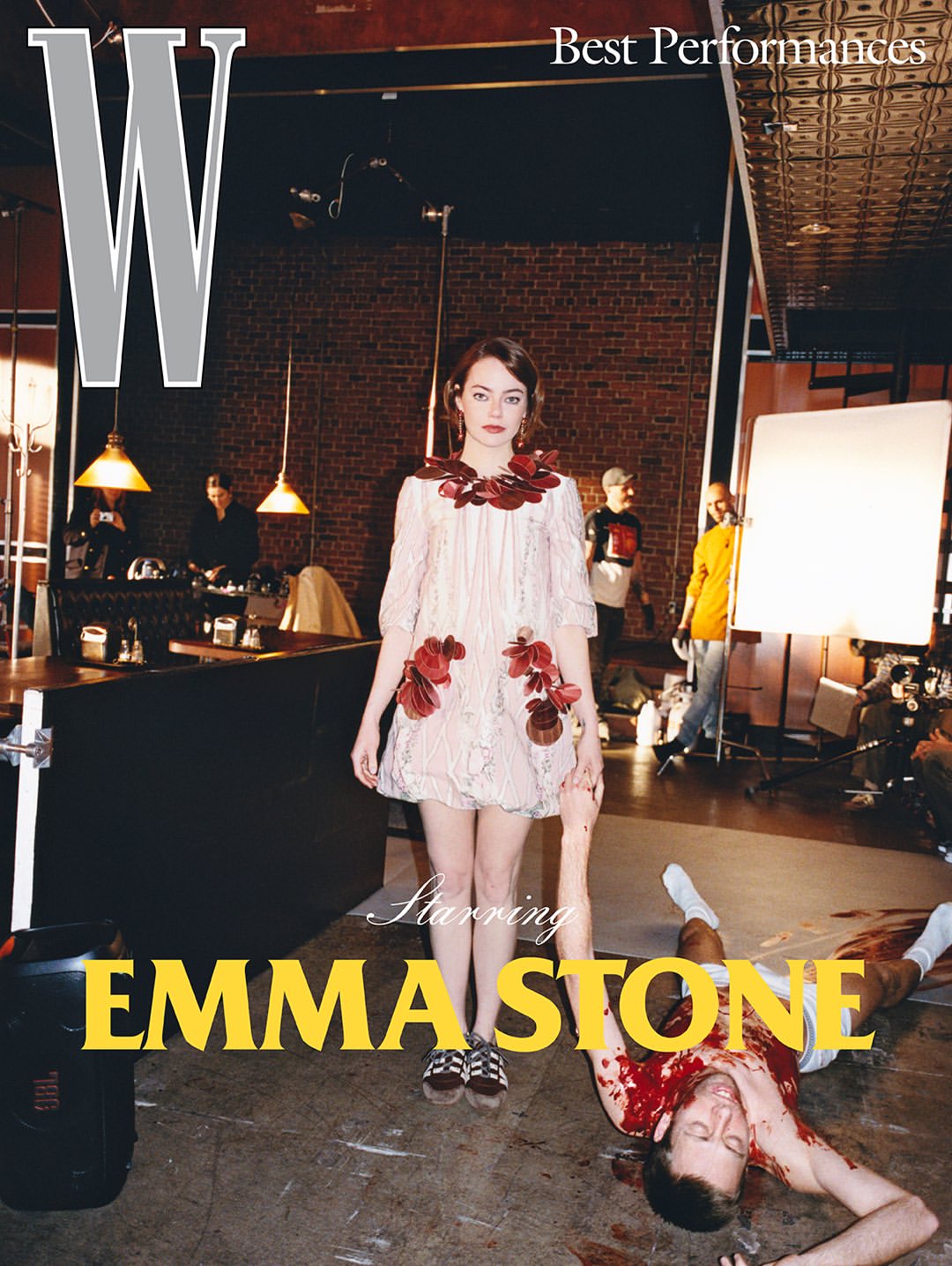 W VOLUME ONE: THE BEST PERFORMANCES ISSUE  Photographer and Director: @tyronelebon  @dobedorepresents
Editor in Chief and Stylist: @saramoonves
Writer: #LynnHirschberg
Co Director: @frankleboner 
DoBeDo Executive Producer: @nionnn 
DP: #AndreChemetoff
Visuals and Content Director: @_a_b_g
Creative Directors at Large: @kevintekinel  @charleslevai
Style Director: @aaalliata
Hair: @jennychohair  @jawaraw  @davidvoncannon
Makeup: @ninapark
@lauren.parsons
Manicure: @jolene.b.nails
Set Design: @davidjameswhite_
Production: @apstudioinc
W VOLUME ONE 2026: THE BEST PERFORMANCES ISSUE