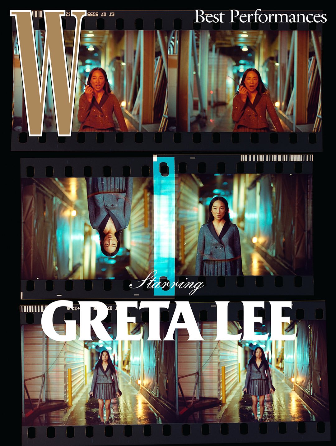 W VOLUME ONE: THE BEST PERFORMANCES ISSUE  Photographer and Director: @tyronelebon  @dobedorepresents
Editor in Chief and Stylist: @saramoonves
Writer: #LynnHirschberg
Co Director: @frankleboner 
DoBeDo Executive Producer: @nionnn 
DP: #AndreChemetoff
Visuals and Content Director: @_a_b_g
Creative Directors at Large: @kevintekinel  @charleslevai
Style Director: @aaalliata
Hair: @jennychohair  @jawaraw  @davidvoncannon
Makeup: @ninapark
@lauren.parsons
Manicure: @jolene.b.nails
Set Design: @davidjameswhite_
Production: @apstudioinc
W VOLUME ONE 2026: THE BEST PERFORMANCES ISSUE